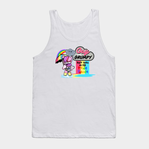 Gay & Grumpy 2 Tank Top by BeefcakeBoss